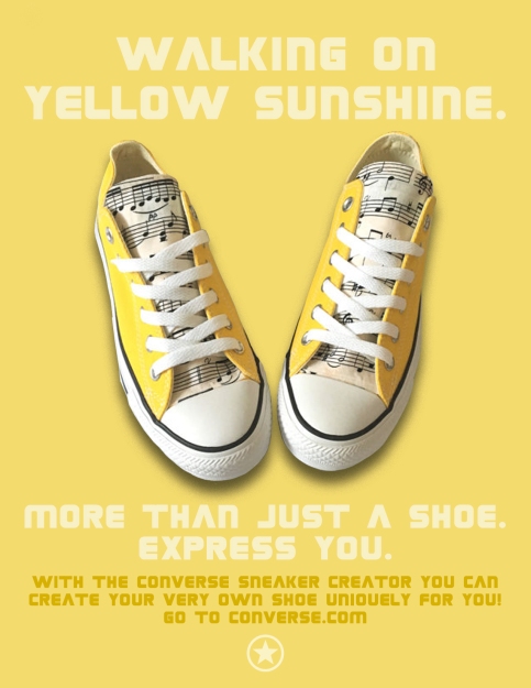 New Converse Ad by Lisa Parker 